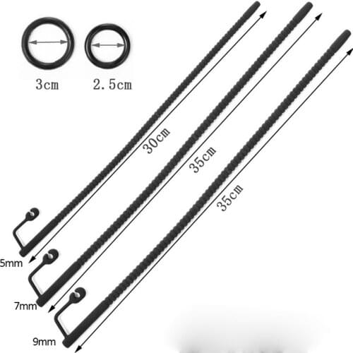 Male penis Plug Urethra catheter silicone Urethral stretcher sounding tube urethral sound dilator erotic adult sex toys for men