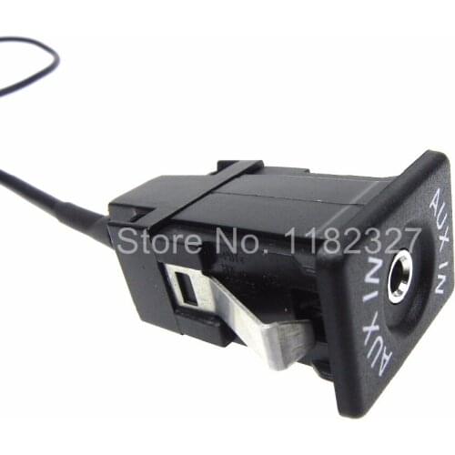 10pcs High Quality AUX SWITCH+AUX CABLE For RCD510+ RCD310+ RCD300 VW Golf/GTI/R MK5 MK6 Bora Sagitar Tiguan hot sale