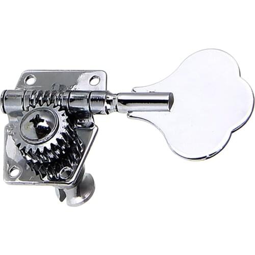 1pc Vintage Jazz Precision Bass Tuning Pegs Open Geared Bass Tuners Machine Head Bass Replacement Bass Accessories(Right)