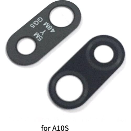 2PCS Camera Lens For Samsung Galaxy A10S A20S A30S A50S Back Rear Camera Glass Cover With Adhesive Sticker Repair Parts