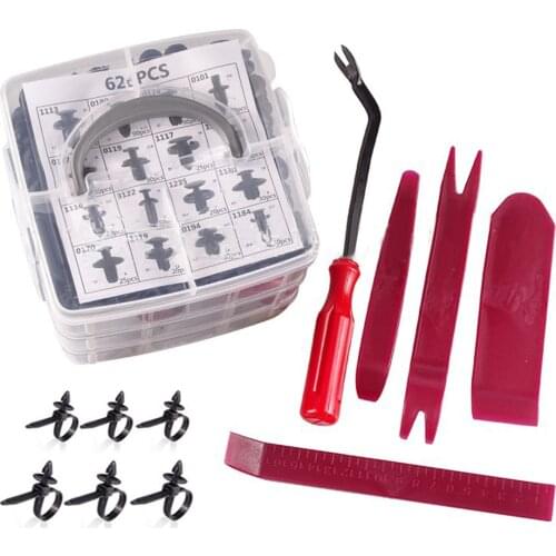 630Pcs Universal Mixed Auto Fastener Car Bumper Clips Retainer Car Fastener Rivet Door Panel Liner for Car Trim Bumpers