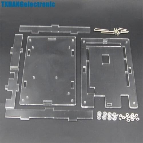 Acrylic Transparent Case Shell Enclosure Gloss Box MEGA 2560 R3