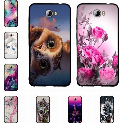 Housing Bag For Huawei Y5II / Y5 2 Case Soft TPU For Honor 5 Cute Phone Coque For Honor Play 5 / 5 Play Shell Bumper 5.0 inch