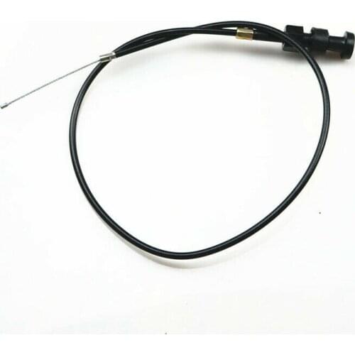 Black Motorcycle Push Pull Choke Throttle Cable for Kawasaki KL250 1997-2007