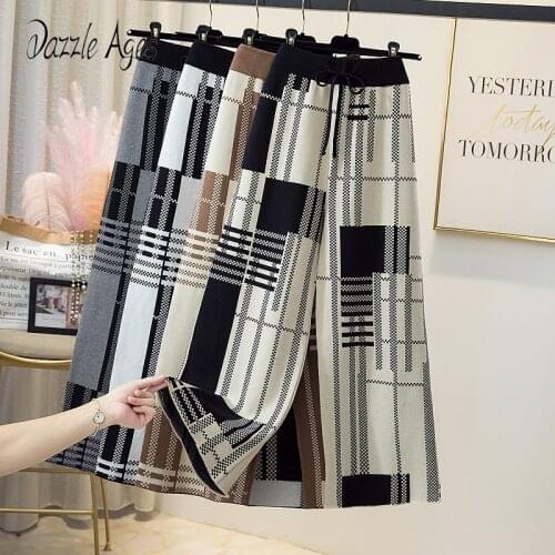 Dazzle Ages Women's Plaid Trousers