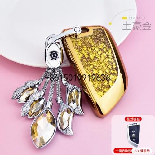 FOR BMW 118i 730 740 Z4 X2 X4 X6 X7 6 Series gt tpu Key Cover CAR holder case key Free shipping
