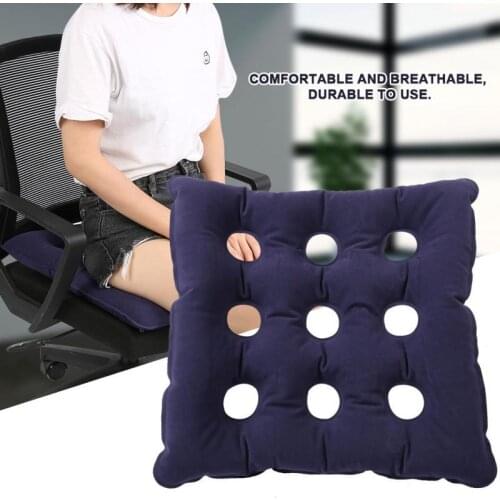 Anti-Decubitus Inflatable Air Seat Cushion Wheelchair Office Car Air pad Seat Pillow Cushion Pads for Car Home Office