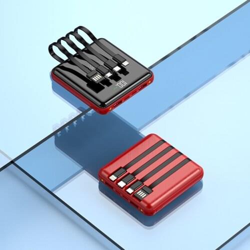 Power Bank 20000mAh 10000mAh Portable Qi Wireless Charger External Battery PowerBank Fast Charging PoverBank for Xiaomi iPhone X