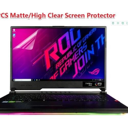 3pcs/pack for Asus ROG Strix Hero III G731GW /Asus ROG Strix G GL531GV 15.6'' Clear/Matte Notebook Laptop Screen Protector Film