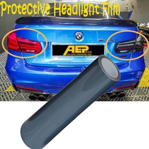 Clear Protection film for Car Headlight LED Heat healing PPF Film Transparent 30cm*8 Meter 8M Roll Motorcycle Lamp Film AEP TPH