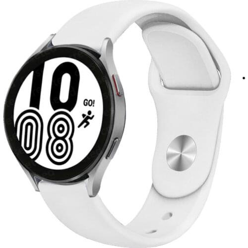 20/22mm strap Huawei wtach GT 2/2e 42/46 mm For Samsung Gear S3/S2 Silicone bracelet band Galaxy watch 3 45mm/41mm/Active2