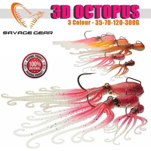 Savage Gear 3D Octopus Bait