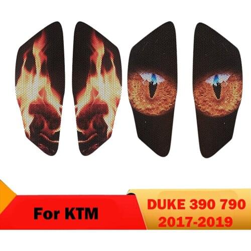For KTM 390 790 2017 2018 2019 Motorcycle Headlight Decals Stickers Headlamp Protector Film