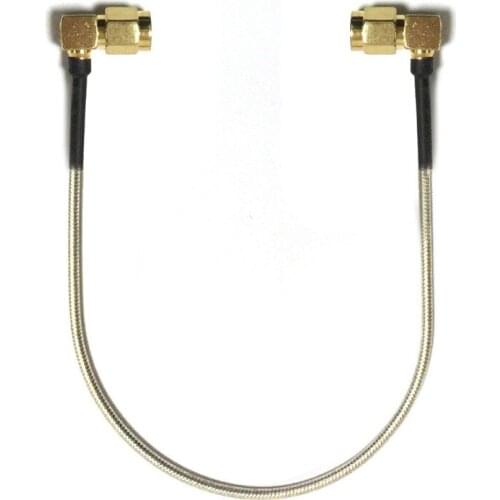 1PC SMA male right angle to SMA male 90-degree pigtail cable RG405.086" 20cm 8" wholesale price