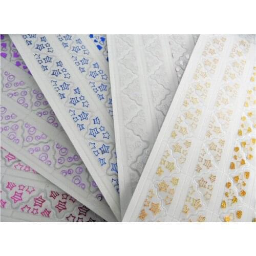 1pcs New 78 Stamping Corners DIY Album PVC Corner Stickers Phase Post Photo Stickers