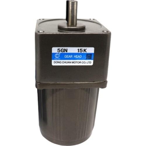 25W AC220V/380V AC gear induction asynchronous gear motor, 3K-750K, forward and reverse, fixed speed