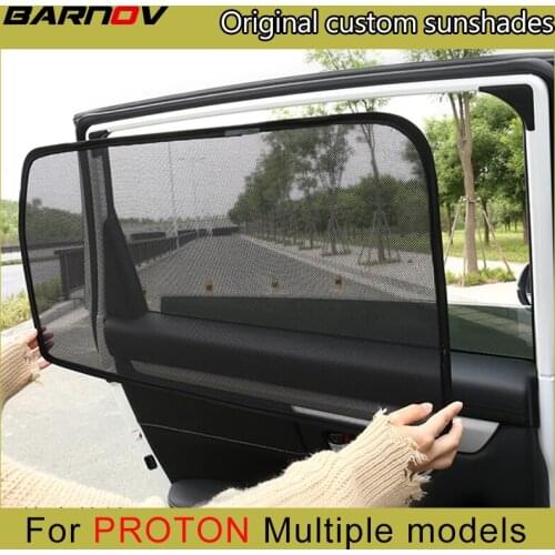 BARNOV Car Special Curtain Window SunShades Mesh Shade Blind Original Custom For PROTON MYVI BLM Bezza PERSON AXIAAvanza