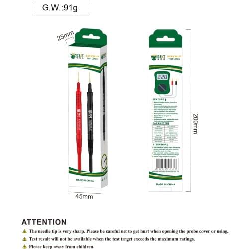 BST-050-JP Replaceable Probe Superconducting Probe Accurate Measurement Superconductive Test Leads