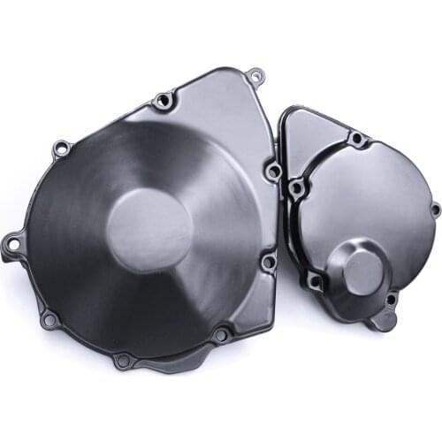 Motorcyle Left +right Engine Crankcase Stator Cover Fit For GSF600 BANDIT 600 1996-2003 GSX600F GSX750F KATANA 1998-2006 GSF GSX