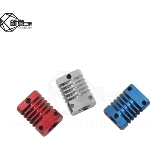 The Radiator 3D printer parts CR8 radiator tube radiator fin fixed heat dissipation aluminum tube heat dissipation aluminum 3d