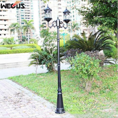 H≈2.8M)Road engineering lighting European all-aluminum garden lights large villa courtyard landscape lights