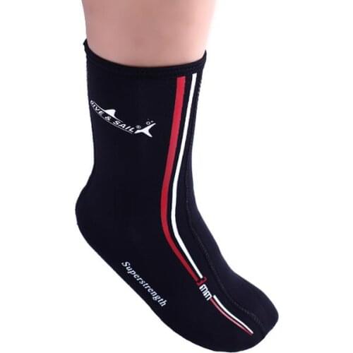 DS-012 3mm High-elastic Scuba Diving Surfing Swim Snorkeling Socks Boots Foot Protector