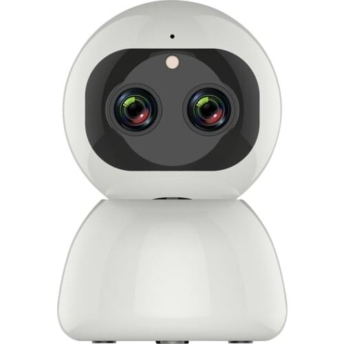 12MP 1080P Dual Lens Wireless PTZ IP Camera 8X Zoom 360 Degree Rotation Panoramic Camera