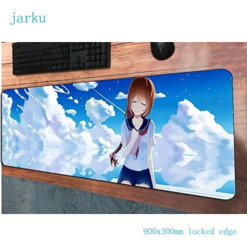 JARKU 900x300x3mm high school dxd mouse pad gaming mousepad gamer mouse mat Fashion pads game computer padmouse laptop play mats
