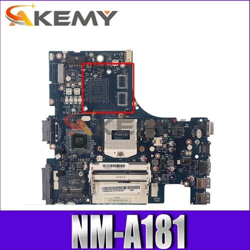 Laptop motherboard For LENOVO IdeaPad Z410 14' inch Mainboard 90004457 AILZA NM-A181 SR17E