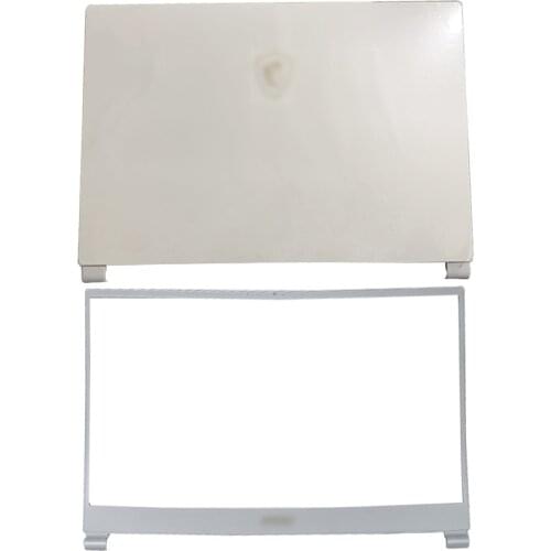NEW Laptop Case Notebook Computer Case For MSI P65 WS65 GS65 MS-16Q5 LCD Back Cover/Front Bezel/Hinge/Palmrest/Bottom Case White