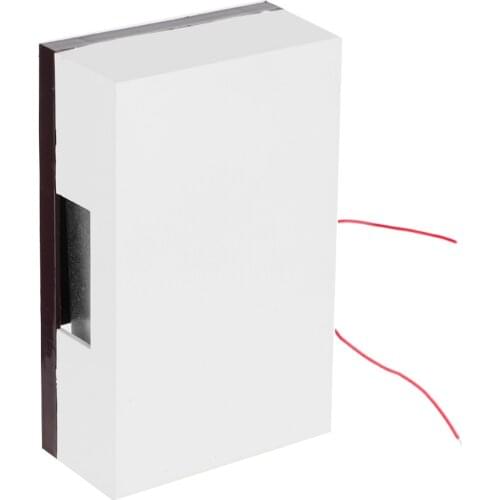 Simple generous 80-95db Wall-mounted Wired Doorbell Manual Ding Dong Bell Chime for Home Hotel Access Control System(110V )