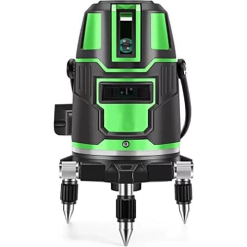 2/3/5 Cross Lines Laser Level Self-Leveling 360 Rotatable Indoor Outdoor Green Radius Alternating Direct Horizontal Vertical