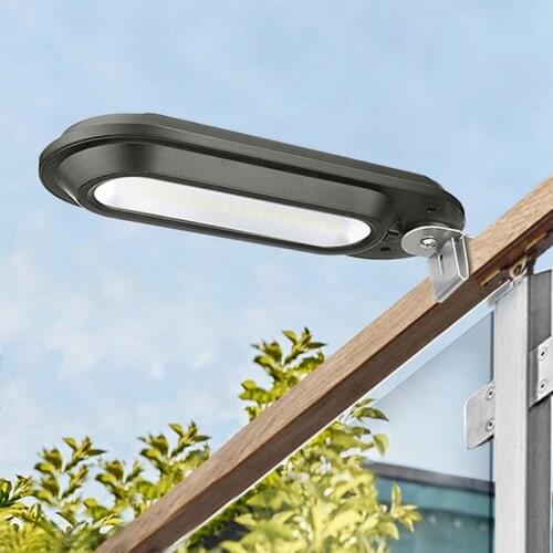 Solar Energy Street Garden Wall mounted Lamp 180 degree Rotatable Outdoor Waterproof Landscape LED Light Household Street Lamp