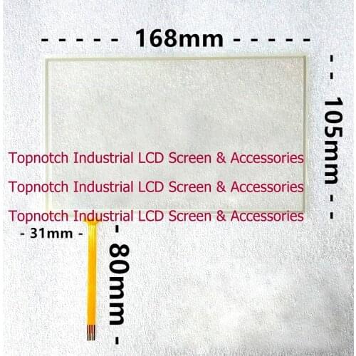 Brand New Touch Screen Digitizer for TPC7062 TPC-7062 Touch Pad Glass