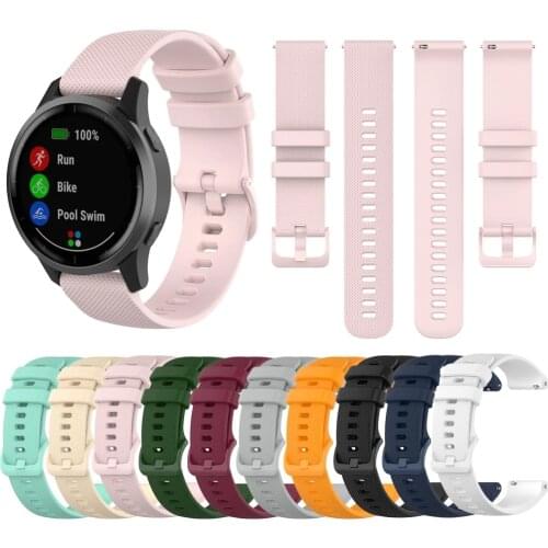 Silicone Band Wrist strap For Garmin vivoactive 3 Forerunner 645 Replacement Watchband Strap For Garmin vivoactive3 Wristband