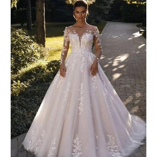 Wedding Gown Backless Luxury Tail Tailor-made