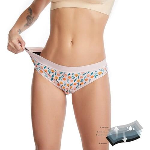 Menstrual Period Panties Seamless Women Underwear Sexy Four-layer Physiological Underwear Widen Leak-proof Physiological Pants