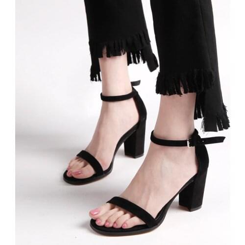 Wedding Shoes Woman Square Heels Italian Pumps Ladies Valentine Shoes Designer Shoes Women Luxury Brand Gladiator Sandals Women