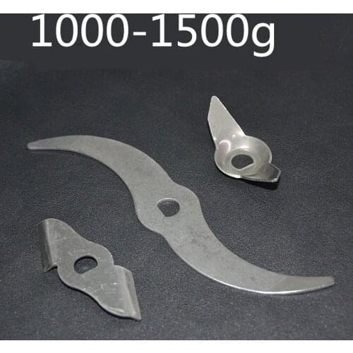 1set Blades for grinder General 1000-1500g grinding machine Meat grinder parts Shredding machines for kitchens