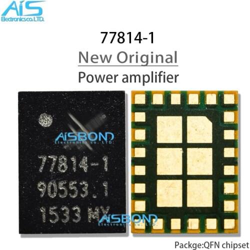 2pcs/lot 77814-1 PA IC For Mobile phone Power Amplifier IC SKY77814-1 Signal Module Chip