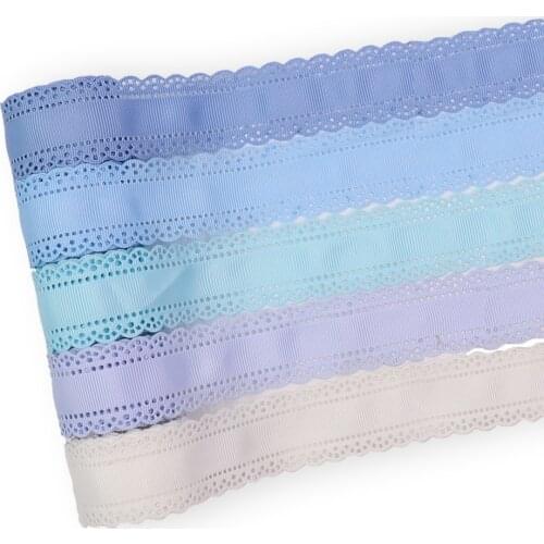 5 yards 30mm classic hollow solid color ribbon ribbon hair accessories bow DIY production materials gift packaging decoration