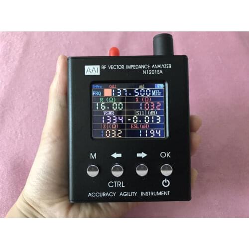 N1201SA Antenna Analyzer SWR standing-wave meter Talent instrument Impedance Analyzer tester 140M~2.7GHz