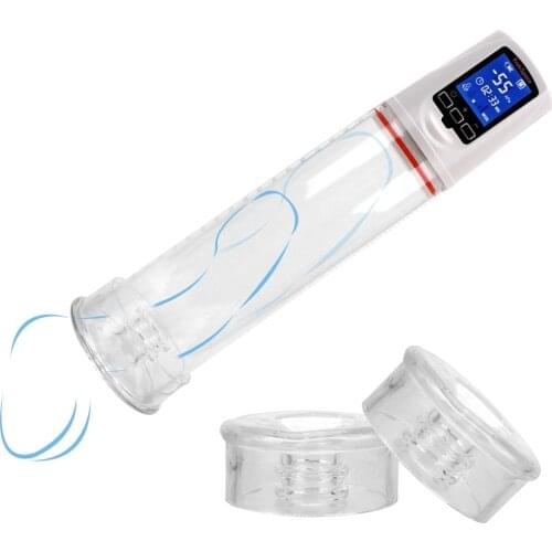 Automatic Penis Enlargement Erection Penis Enlarger Vacuum Pump Electric Penis Pump Sex Toy for Men Penis Extender
