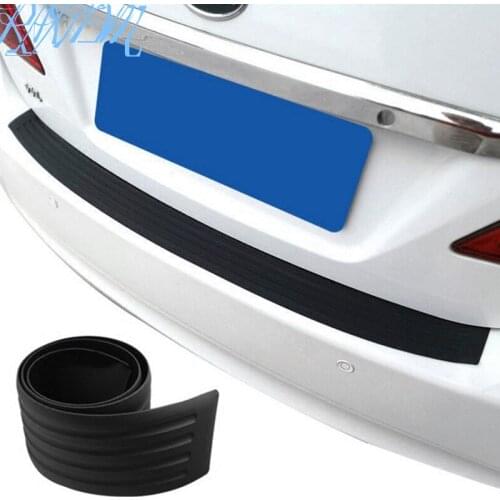 Car styling,New Rubber Rear Guard Bumper Protector Trim Cover For Fiat ducato linea freemont dobio Palio Siena viaggio