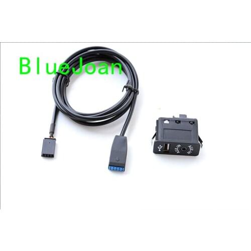 Free shipping Brand new GPS Navigation cable AUX in Plug Socket Harness Adapter for BMW E46 Car radio