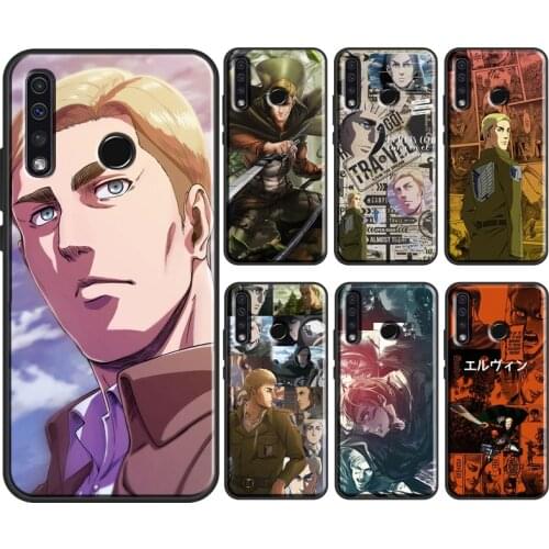 Erwin Smith Attack on Titan For Huawei Honor 10i 10 Lite 7X 8X 9X 10X Lite 8A 9A 8S 9S 4C 6C 7C 7A 20 Pro Phone Case