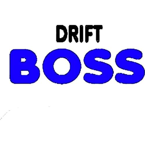 Drift Boss Car Bumper Sticker Funny Drift Jdm Funny Personality Stickers