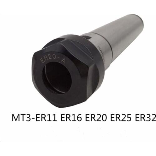 ER20 ER16 ER11 MTA3 MT3 Shank M12 Drawbar Milling Chuck Holder Fixed CNC Milling Lathe