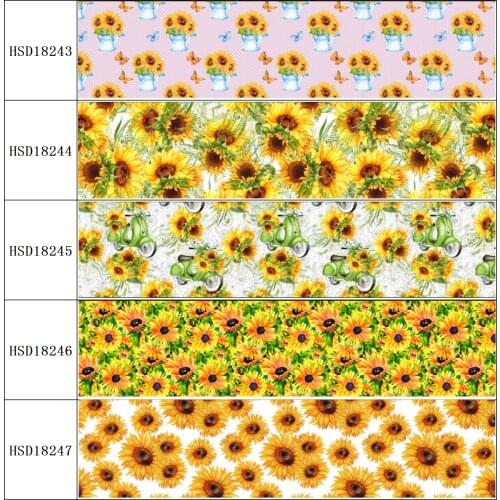 22MM 25MM 38MM 50MM 75mm Printed Pattern Japanese food on Grosgrain Ribbon for diy ribbon