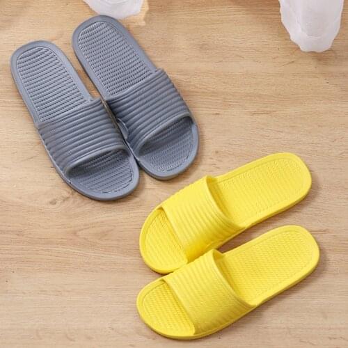 Summer Slippers for Women Bathroom Non-Slip Women Slippers Comfy Flat Bottom Slippers EVA Soft Lightweight Slippers Female Home